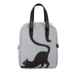 Borsa termica impermeabile gatto 8,5 L grigio con manici