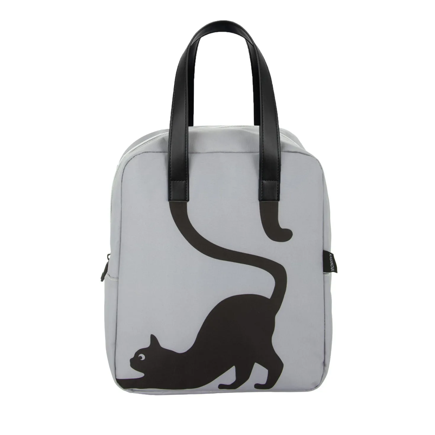 Borsa termica impermeabile gatto 8,5 L grigio con manici