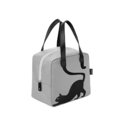 Borsa termica impermeabile gatto 6,5 L grigio con manici