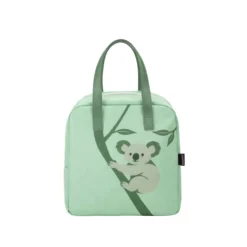 Borsa termica impermeabile koala 6,5 L verde con manici