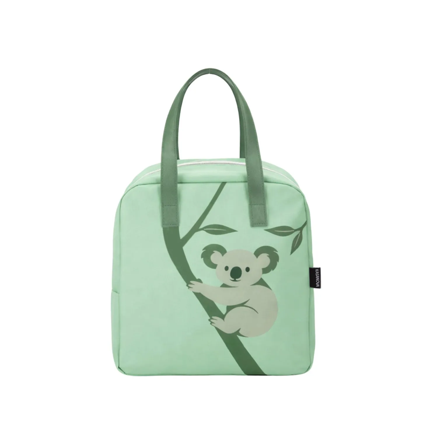 Borsa termica impermeabile koala 6,5 L verde con manici