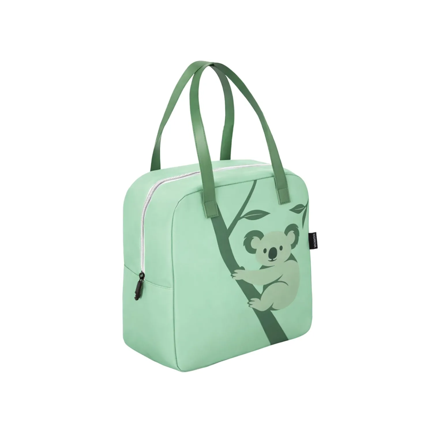 Borsa termica impermeabile koala 6,5 L verde con manici