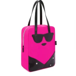Borsa termica impermeabile 11 L rosa occhiali con manici