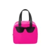 Borsa termica impermeabile 6,5 L rosa occhiali con manici