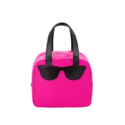 Borsa termica impermeabile 6,5 L rosa occhiali con manici
