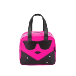 Borsa termica impermeabile 6,5 L rosa occhiali con manici