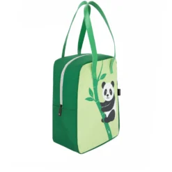 Borsa termica impermeabile panda 11 L verde con manici