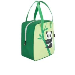 Borsa termica impermeabile panda 8,5 L verde con manici