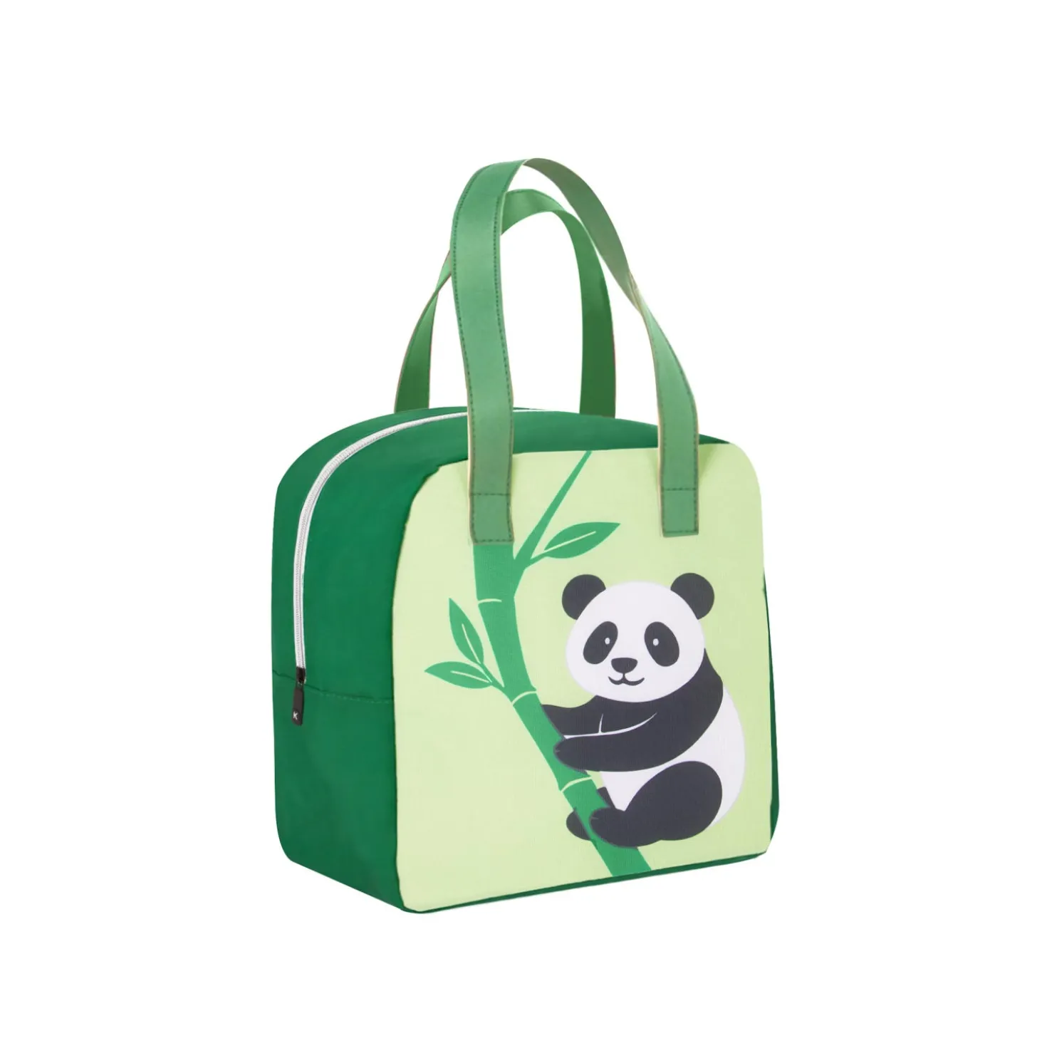 Borsa termica impermeabile panda 6,5 L verde con manici