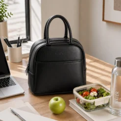 Borsa termica 8 L con manici nera