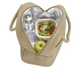 Borsa termica 8 L con manici taupe
