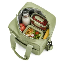 Borsa termica 10 L con tracolla verde