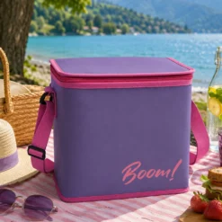 Borsa termica 20 L con tracolla viola Boom