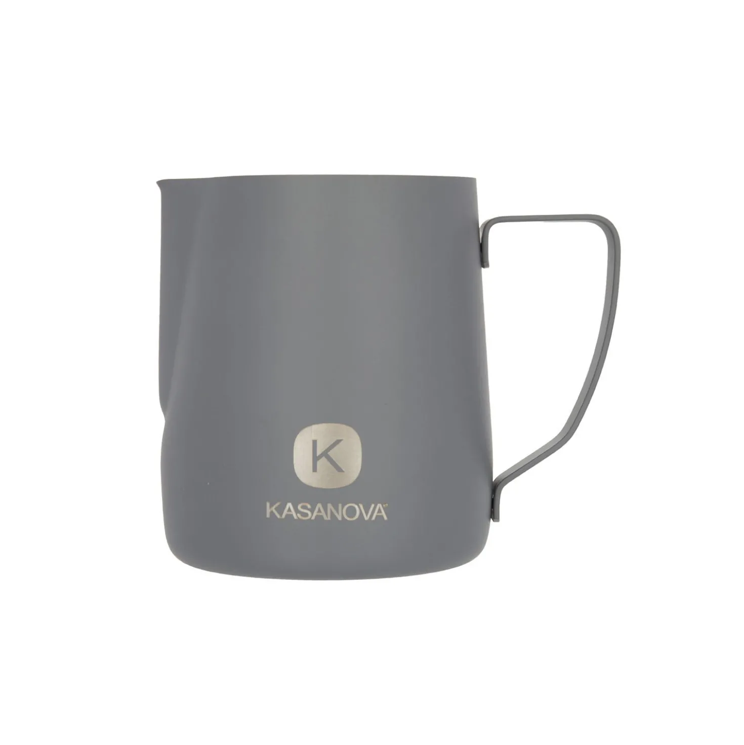Bricco latte 600 ml acciaio inox grigio