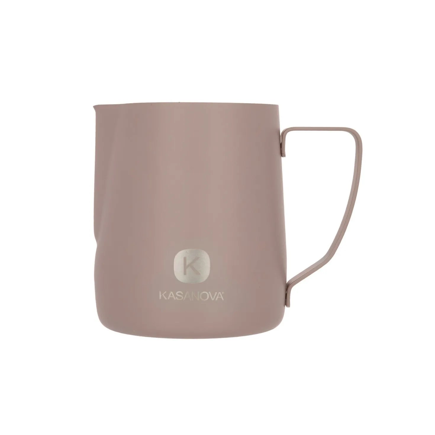 Bricco latte 600 ml acciaio inox taupe