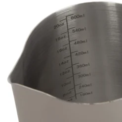 Bricco latte 600 ml acciaio inox taupe
