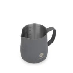 Bricco latte 350 ml in acciaio inox grigio
