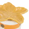 Brucia essenze stella marina gialla ceramica