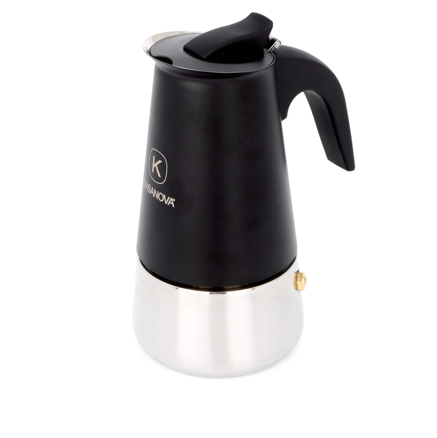 Caffettiera induzione 4 tazze nero