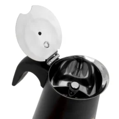 Caffettiera induzione 4 tazze nero