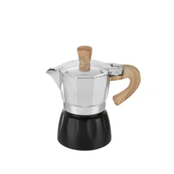 Caffettiera 1 tazza fondo nero