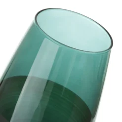 Calice vino 490 ml vetro verde sfumato Blaze