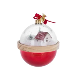 Candela sfera di Natale profumata