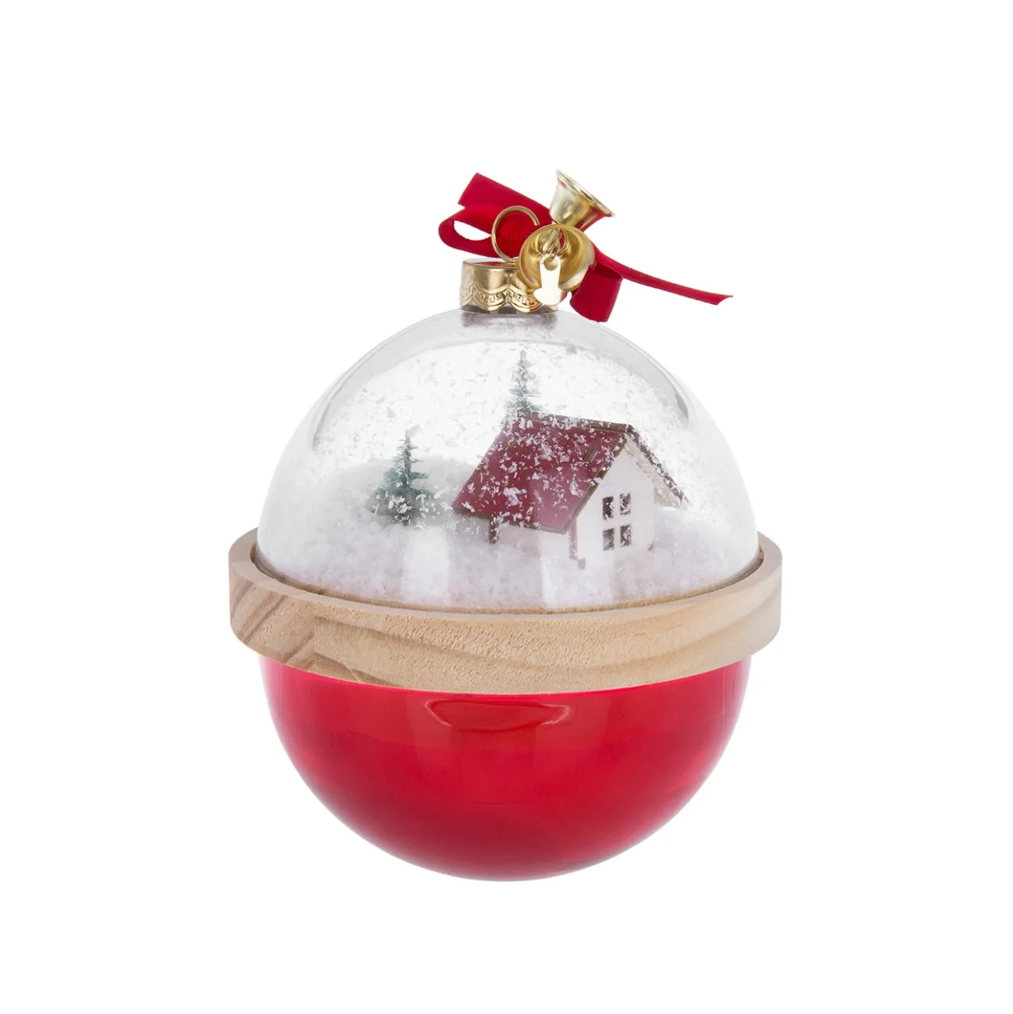 Candela sfera di Natale profumata