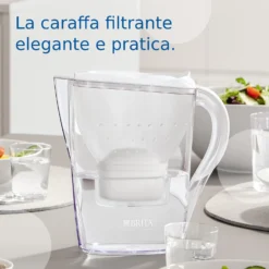 Caraffa filtrante 2,4 L Marella Brita con 6 filtri Maxtra Pro All in 1