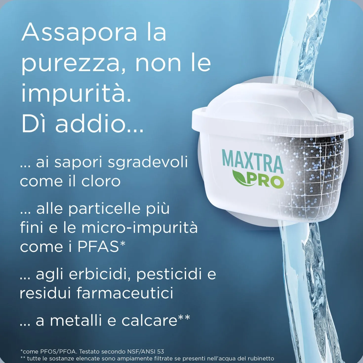 Caraffa filtrante 2,4 L Marella Brita con filtro Maxtra Pro All in 1
