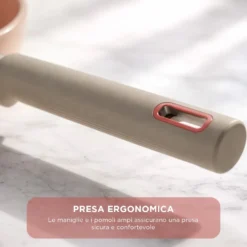 Casseruola 16 cm antiaderente ceramico Koral con coperchio