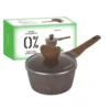 Casseruola 18 cm antiaderente 0 grassi con coperchio