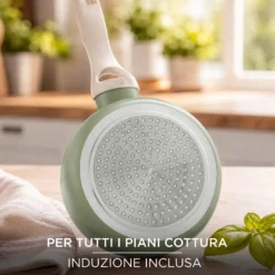 Casseruola 16 cm avocado Cooking Therapy con coperchio