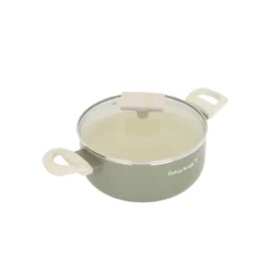 Casseruola 20 cm avocado Cooking Therapy con coperchio