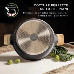 Casseruola 20 cm con coperchio Evolution