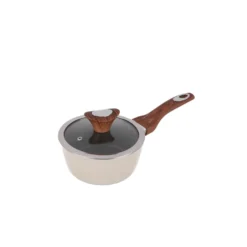 Casseruola 16 cm crema Kolors con coperchio