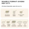Casseruola 24 cm sabbia Cooking Therapy con coperchio