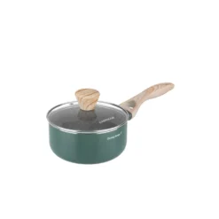 Casseruola 16 cm verde Cooking Therapy con coperchio