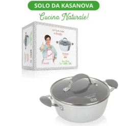 Casseruola induzione 20 cm con coperchio Fatto in casa da Benedetta