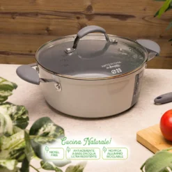 Casseruola induzione 20 cm con coperchio Fatto in casa da Benedetta