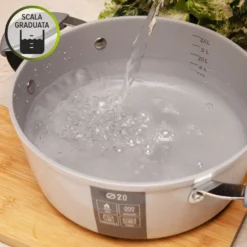 Casseruola induzione 20 cm con coperchio Fatto in casa da Benedetta
