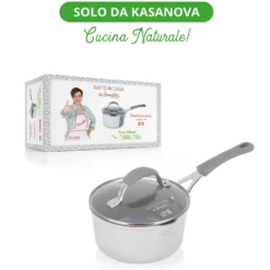 Casseruola induzione 16 cm con coperchio Fatto in casa da Benedetta
