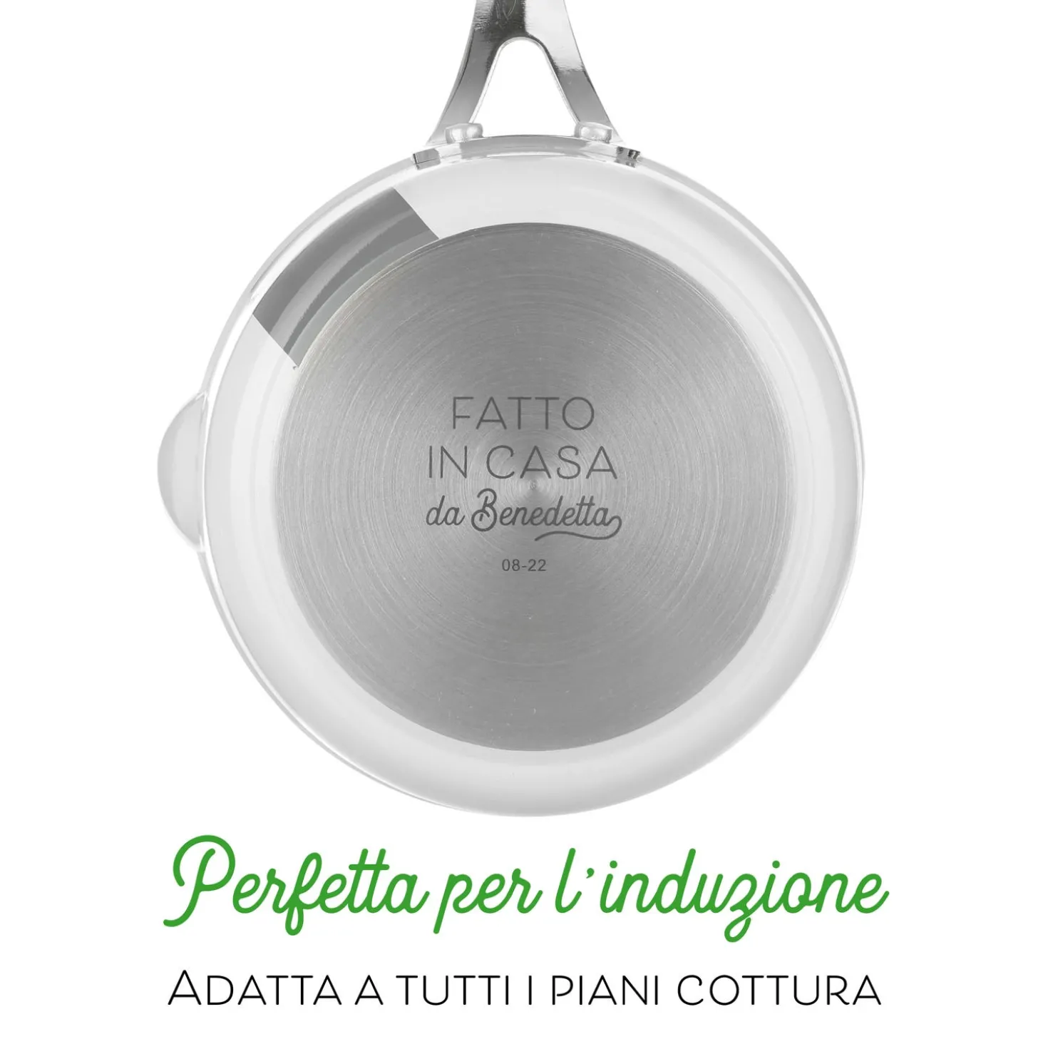Casseruola induzione 16 cm con coperchio Fatto in casa da Benedetta