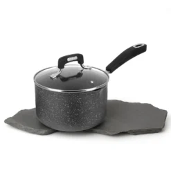 Casseruola induzione 18 cm con coperchio New Petra Dark