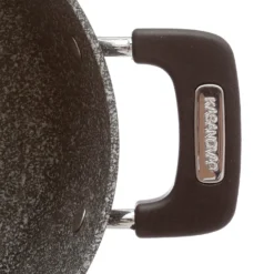 Casseruola New Petra Dark da 28 cm, con coperchio