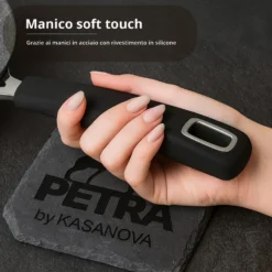 Casseruola New Petra Dark, da 16 cm con manico