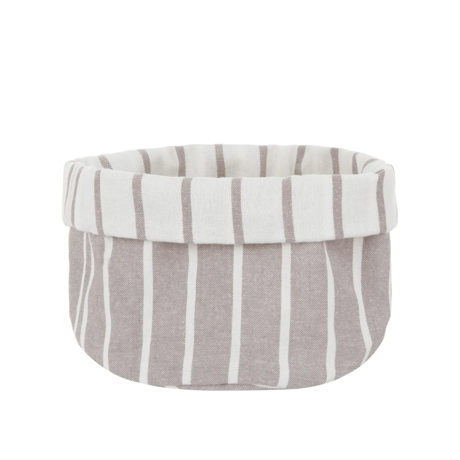 Cestino cucina 18 cm reversibile righe chiare e righe scure