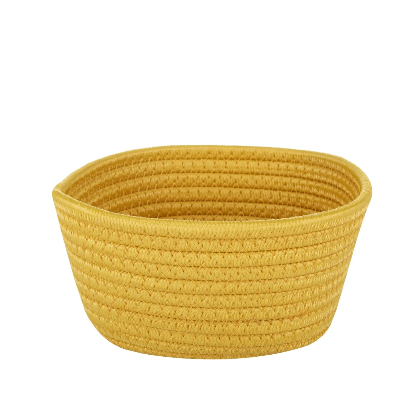 Cestino portaoggetti bagno 18x10 cm senape in polipropilene