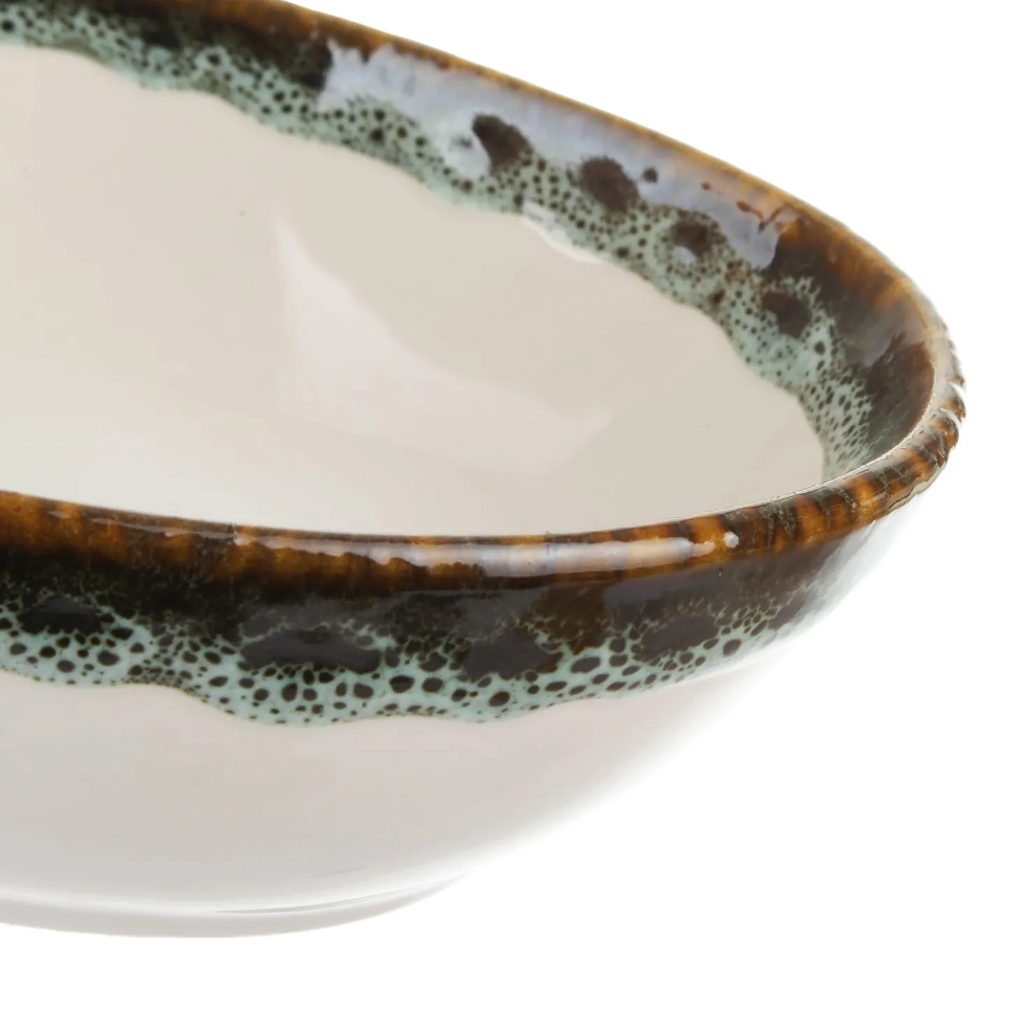 Ciotola 14,8 cm terracotta effetto acqua Ocean