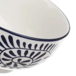 Ciotola in ceramica decori blu orientali 16x9 cm Sushiko
